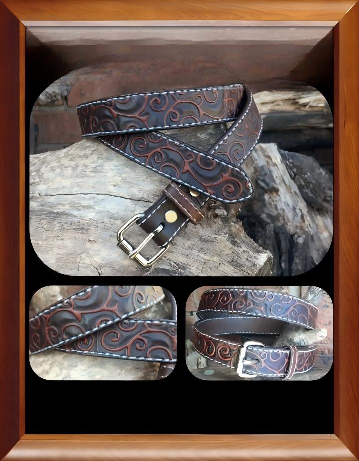 Custom Handmade Genuine Leather Belts