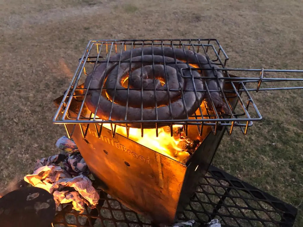 Opvoubraai met Braairooster