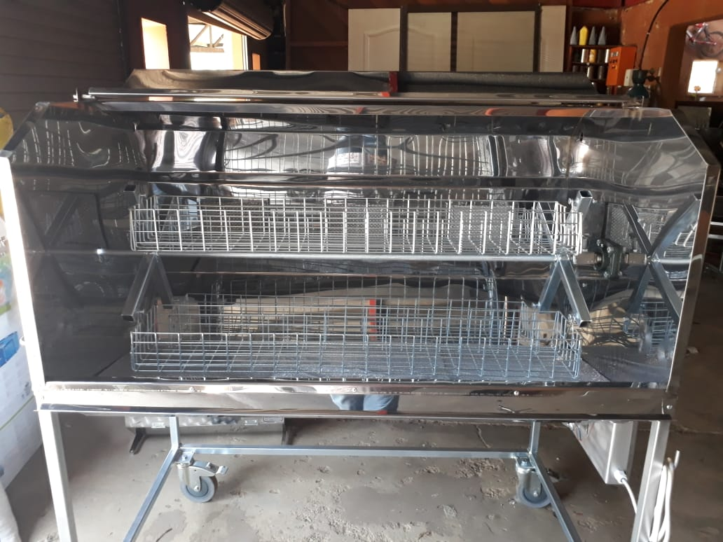 Chicken baskets for lamb spit 1250mm