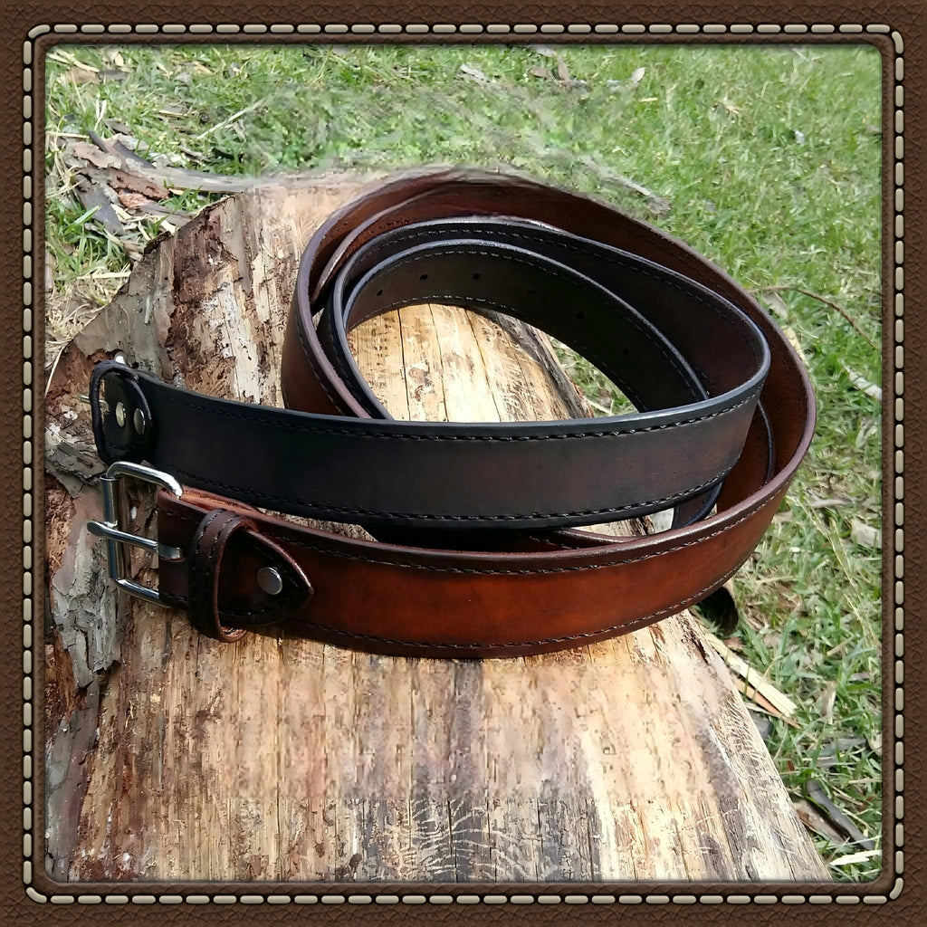 Custom Handmade Genuine Leather Belts
