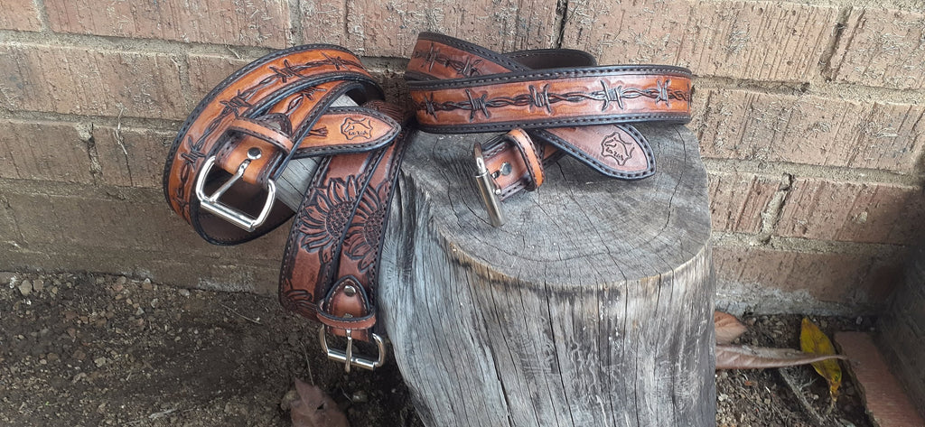 Custom Handmade Genuine Leather Belts