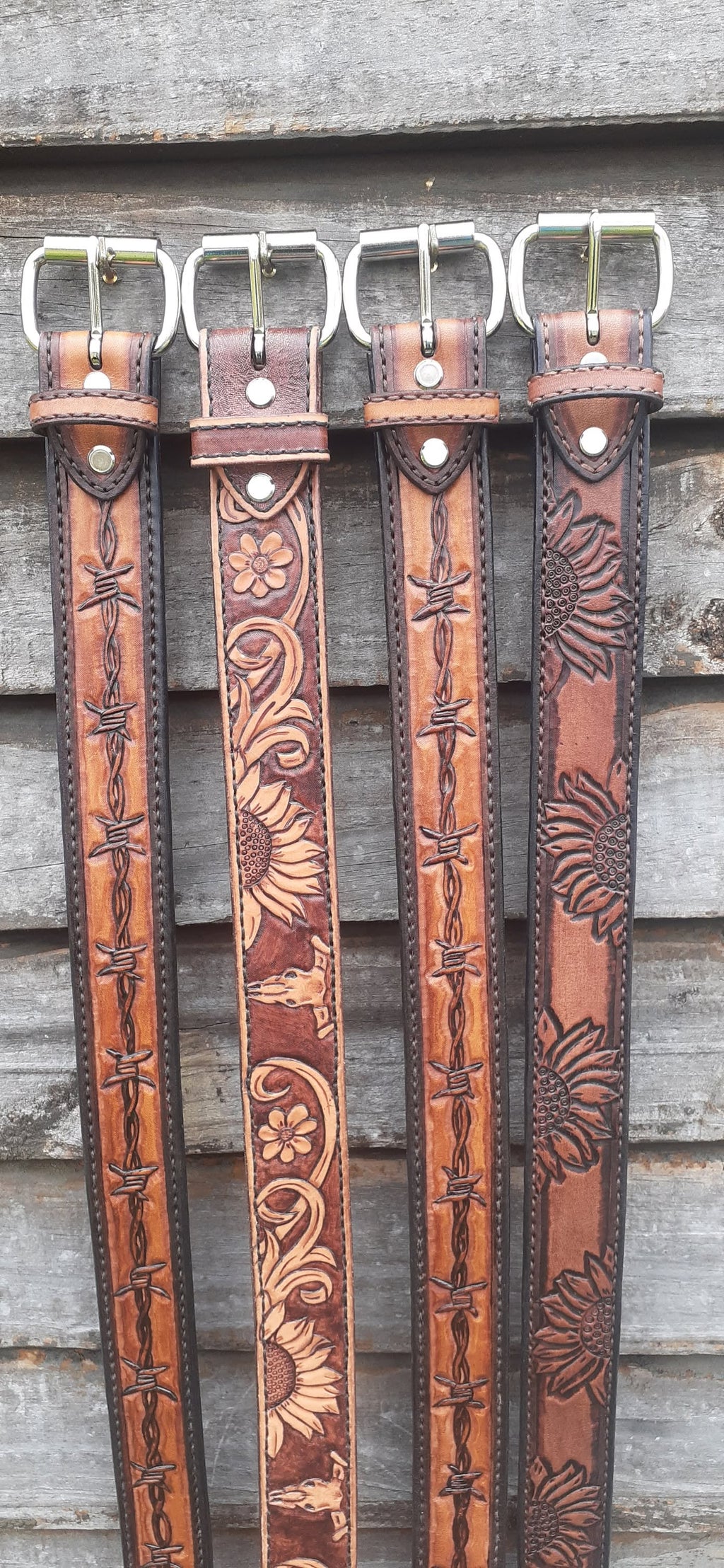 Custom Handmade Genuine Leather Belts