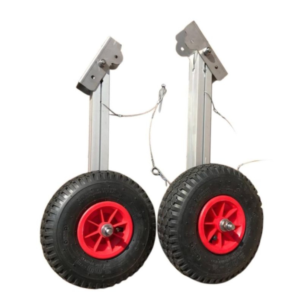Foldable dolly wheels