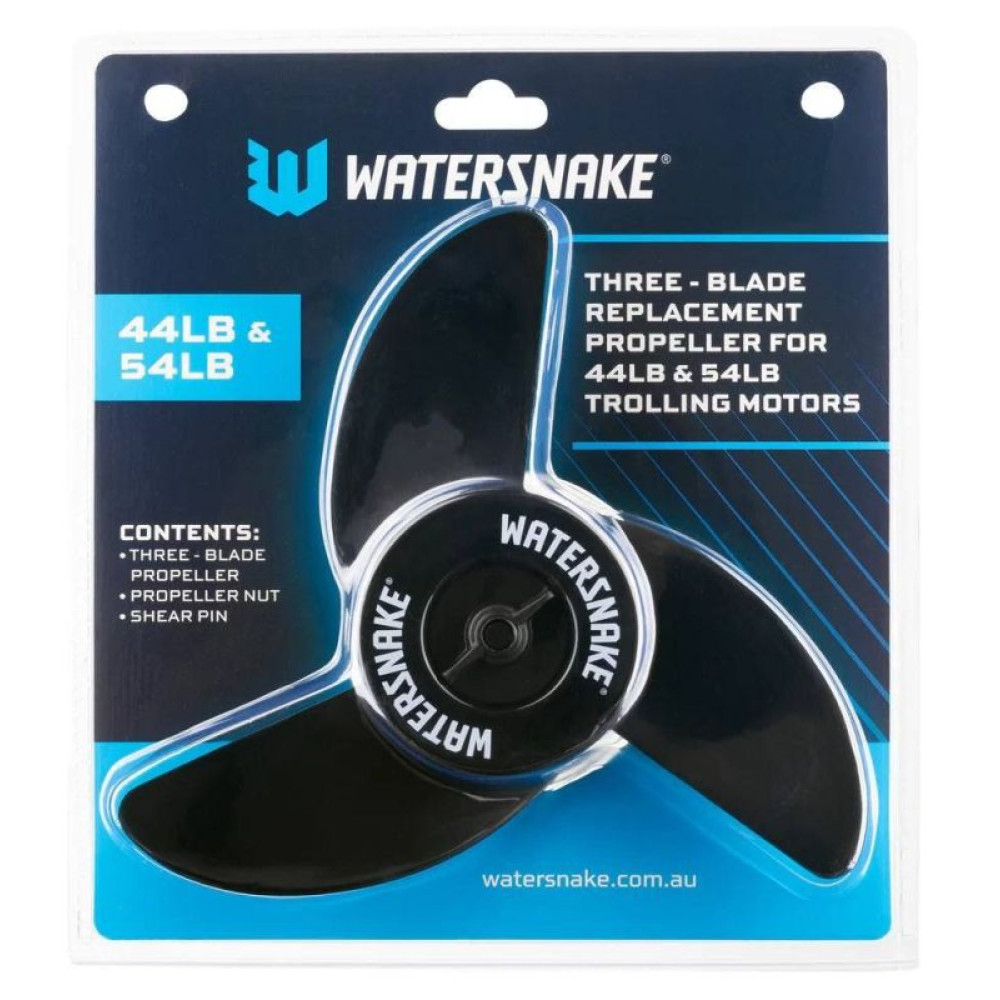Watersnake three-blade replacement propeller kit for 44 lb and 54 lb motors