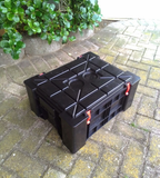 Toe AmmoBox vir die stoor van die braaistel.